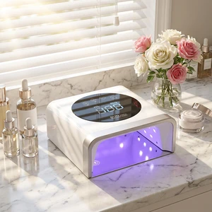 OEM ODM Professional Quick Dry Curing Lamp 72W Rechargeable Cordless UV LED Nail Lamp Nail Dryer Gel Polish UV Nail Light