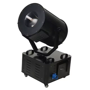 Night Sky Rose Projector Outdoor Waterproof LED Searchlights with IP65 Rating 1.3Km Range 2-5KW High Intensity Optional