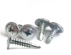 Manufacturer Truss Screw Galvanized Self Drilling Screw Zinc Plated Wafer Head Self Tapping Screw