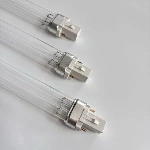 2G11 G23 UV Light Lamp 24W H Shape Bacteria UV Light Ultraviolet Lamps UV-C Light UVC Sterilizing Lamp for Water Treatment