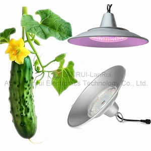 Agricultural Greenhouse Light Peppers Vegetables Tomato Cucumber Zucchini Pumpkin 50W 80W Waterproof UFO LED Plants Growth Lamp