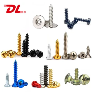 China Metal Self-tapping Thread Screw Manufacturer Custom M1.4 M2 M3 M4 M5 M6 Self Tapping Fasteners Screws for Plastic