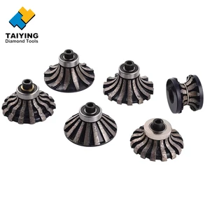 Diamond Hand Profiling Router Bit Grinding Block Stone Edge Trimming Sanding Machine Processing Tool OEM