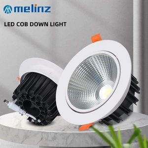High Quality Led Tri-Color Dimmer Downlight 3w 5w 10w 15w 20w 30w Living Room Ceiling Light Spot Light Embedded