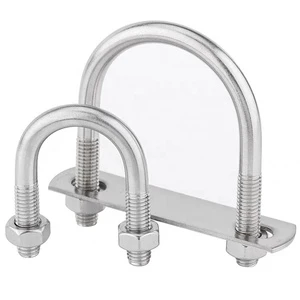 Custom Stainless Steel Carbon Steel U Bolt Clamp