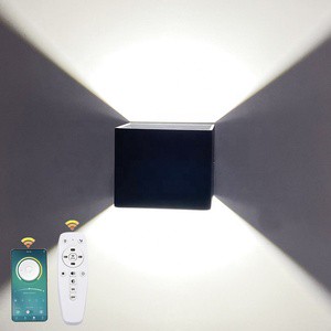 Factory Direct Supply Hotel 2.4G up and Down 20W Living Room Indoor Wall Lamp Night Light Wall Lights with Wholesale Price
