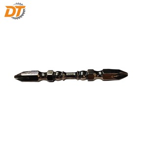 DT High Quality S2 Steel 65mm Double-End Impact Bits Phillips&Phillips Screw Driver Bits Black Nickel Plated