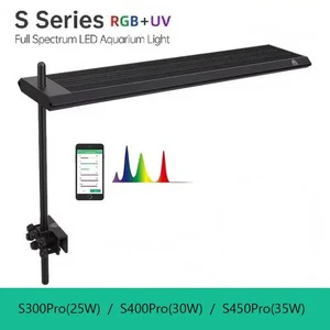 WEEK AQUA S Series Ver.3 S300/400/450Pro RGB+UV Full Spectrum Aquascape Plant Light Bluetooth for Aquatic Freshwater Tank