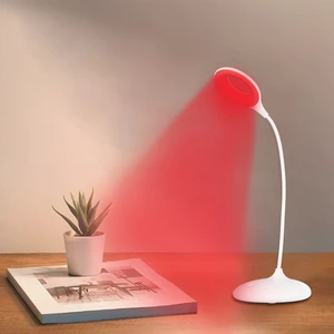 Block No Strobe No Blue Light 625~630nm Modern Battery Powered Touch Control Rechargeable LED Desk Lamp for Bedroom
