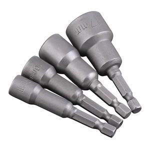 Metric Strong Magnetic Screwdriver Socket Hex Bit Driver Nut Setter For Power Tools