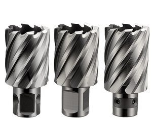 HSS / Carbide-Rail Annular Cutter Hole Saw Core Drill Bit for Magnetic Drill With Universal/Weldon/Fein Quick-in Shank
