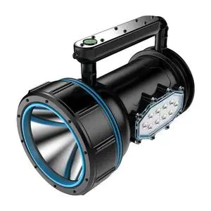 Hight Quality Multifunctional Type-C LED Lighting Outdoor Searchlight for Emergency Chargeable Light Portable Led Flashlights