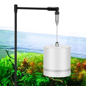 Aquarium Planted Tank Downlight Three-Color Dimming Algae-Promoting Rope-Suspended LED Aquarium Lamp PVC 16W