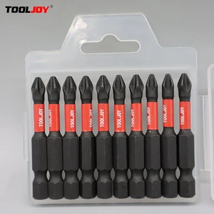 TOOLJOY Industrial & DIY Grade Steel Handle Impact Bits With Strong Magnetic Screwdriver Bits OEM Available