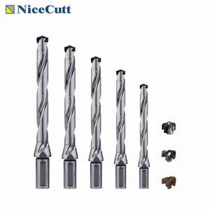 High Quality MSQD Series Center Drill Hard Steel with Coolant Through Customizable OEM Support Coated