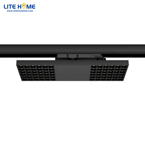 Astra Track Panel Light Black White Modern Design 350 Rotate 3500K Track Panel Lights 20W Track Lights for Retail LiteHome