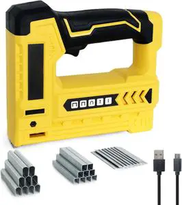 Peaktop 5 in 1 Cordless Staple Gun, Electric Staple Gun
