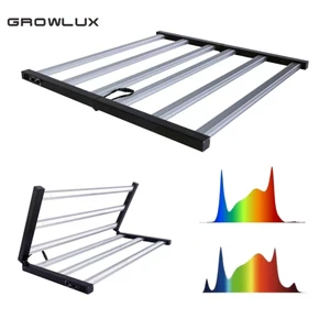 720W LED Plant Grow Light Stepless Dimmable Full Spectrum Aluminum Body 2016 LEDs IP54 Rated LM281B Chips for Indoor Bloom