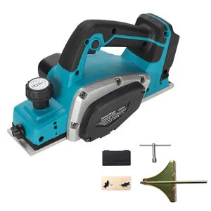 Portable Cordless Electric Hand Planer with Powerful Brushless Motor 3-1/4-Inch for Wood for DIY and Industrial Use
