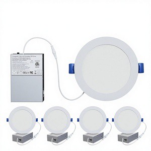 New Arrival Commercial Flat Brightness Slim Small Recessed Round 18w 12w 9w Led Panel Light