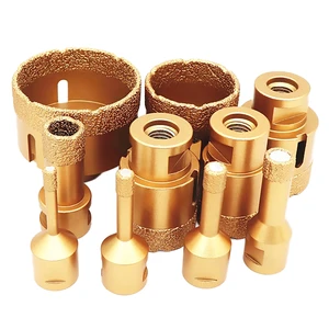 Vacuum Brazed Diamond Chamfering & Milling Bits 35/50/70/75MM Core Drill Bit for Masonry Drilling with 3-Year Warranty