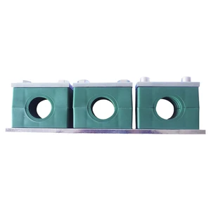 Heavy Duty Industrial Multi-Hole Split-Type Plastic Pipe Clamp Corrosion Resistant Stable & Durable Factory Direct Supply
