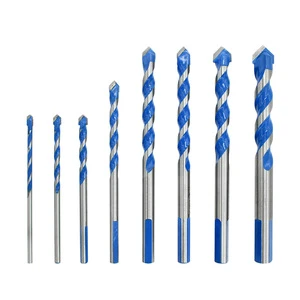 Multi-functional Alloy Twist Drill Bit for Ceramic Tile and Glass Hole Opener 1-20mm Size Fast Working Hexagonal Handle