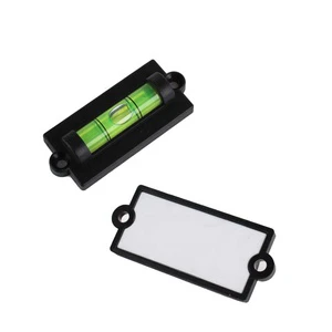High Accuracy Plastic Base Spirit Level Mini Bubble Level