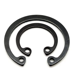 DIN472 Normal Type Carbon Steel Internal Retaining Snap Rings for Bores GB893 Retaining Rings Zinc Plated Plain Finish