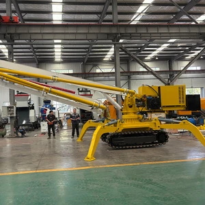 Self-Climbing Concrete Placing Boom For High-Rise Building Construction 33m Hydraulic With Remote Control - Factory Direct Price
