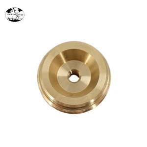 Brass/Copper Threaded Adapter Plug with Polished Finish and Precision Threading Industrial Grade