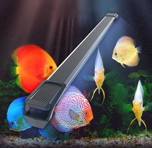 LED Fish Tank Brightening Color Lamp 43.5W Full Spectrum Dimmable Light for Enhancing Coral Colors and Aquatic Plant Growth