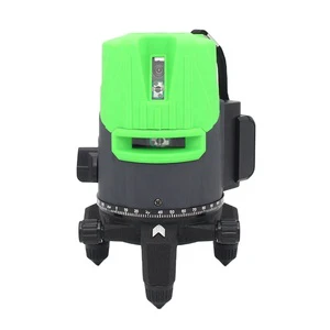 JSPERFECT Industrial/ DIY/ Professional High Quality 5 Lines Green Laser Level Rotary Laser With Green Light Beam
