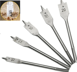 Apex Manufacturer Hex Shank Heavy Duty Wood Flat and Woodworking Drill Bit Set for wood drilling