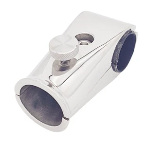 Extended Tee Pipe Clamp 25mm Stainless Steel Marine Hardware Pipeline Support Bracket