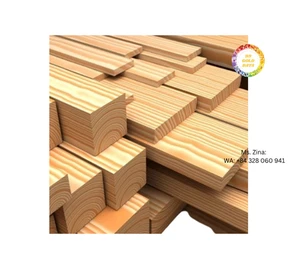 Eucalyptus Wood Logs Raw Material in Industrial Design Style Available in Round & Square Shape From Vietnam Factory