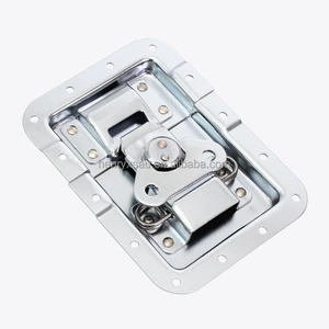 Sprung Butterfly Clasp Recessed Embedded Turn Latch Lock Fastener Buckle Catch Equipment Box Hardware Accessories