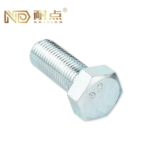 Direct Factory Hex Bolt Set Class 4.8 6.8 With Nut And Washer For Construction Projects