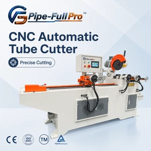 Hydraulic Stainless Steel & Aluminum Alloy Pipe Cutting Machine 45 Degree Angle Burr-free Small Water Cutting