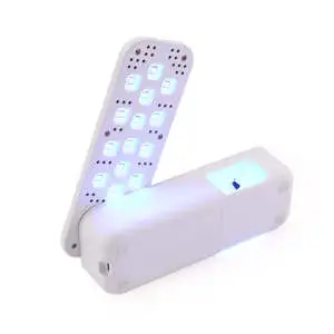 Physical UV Protection 48W LED Nail Lamp Cordless Rechargeable 100 Degree Rotatable Panel Home Use Nail Dryer