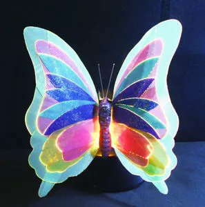 Color Changing butterfly Lamp Led Fiber Optic Lamp Holiday Lighting
