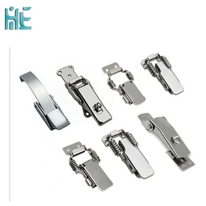 Factory Directly Carbon Steel Mild Steel Wooden Box Aluminium Case Toggle Latch Toggle Clamp Lock Hasp Hardware