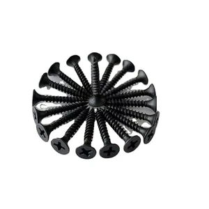 Black Gypsum plasterboard screw