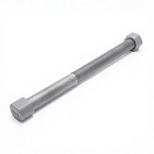 Factory Hot Sale Steel Flat Head Zinc Plated Class 8.8 Cylinder Head Center Bolt with Nut for Truck Made in China Low Price