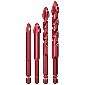 BEILI Carbide Tipped Eccentric Drill Bit For Ceramic Tile Glass Aluminum Plastic Thin Stainless Steel Concrete Brick