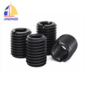 Hot Sale Premium Anti-Corrosion Carbon Steel Metric Thread Inserts ISO Certified 8.8 Strength Grade Fully Threaded Head Black