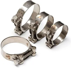One Bolt Hose Clamp T-Bolt Stainless Steel 32~35mm