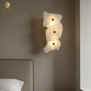 Postmodern Fashion Creative Alabaster LED Wall Lamp High Quality Nordic Minimalist Art Decor Wall Lamp