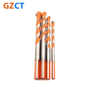 Custom Triangular Carbide Drill Bit Multifunctional Twist Drill for Ceramic Tile Concrete Glass Plastic Wood and Stone