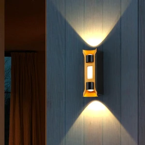 New LED Outdoor Waterproof Wall Lamp, up Down Lighting, Modern Minimalist Creative Light for Villa, Living Room, Bedroom, Aisle